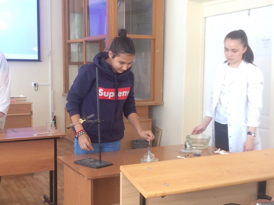 Профориентационная встреча с учащимися МБОУ СОШ №18